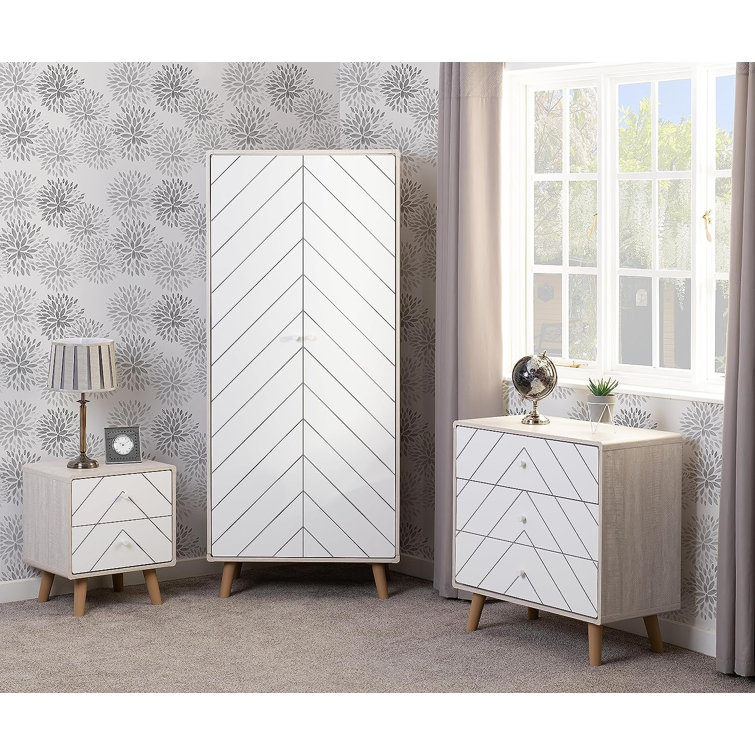 Wayfair grey store bedroom furniture